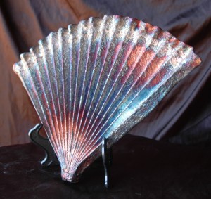 Large Raku Fan